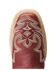 Image #6 - Lane Women's Saratoga Western Boots - Square Toe, Ruby, hi-res