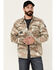 Image #1 - Howitzer Men's Armory Camo Print Long Sleeve Button-Down Shirt, Cream/brown, hi-res