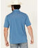 Image #4 - Wrangler Men's Solid Short Sleeve Performance Polo, Blue, hi-res