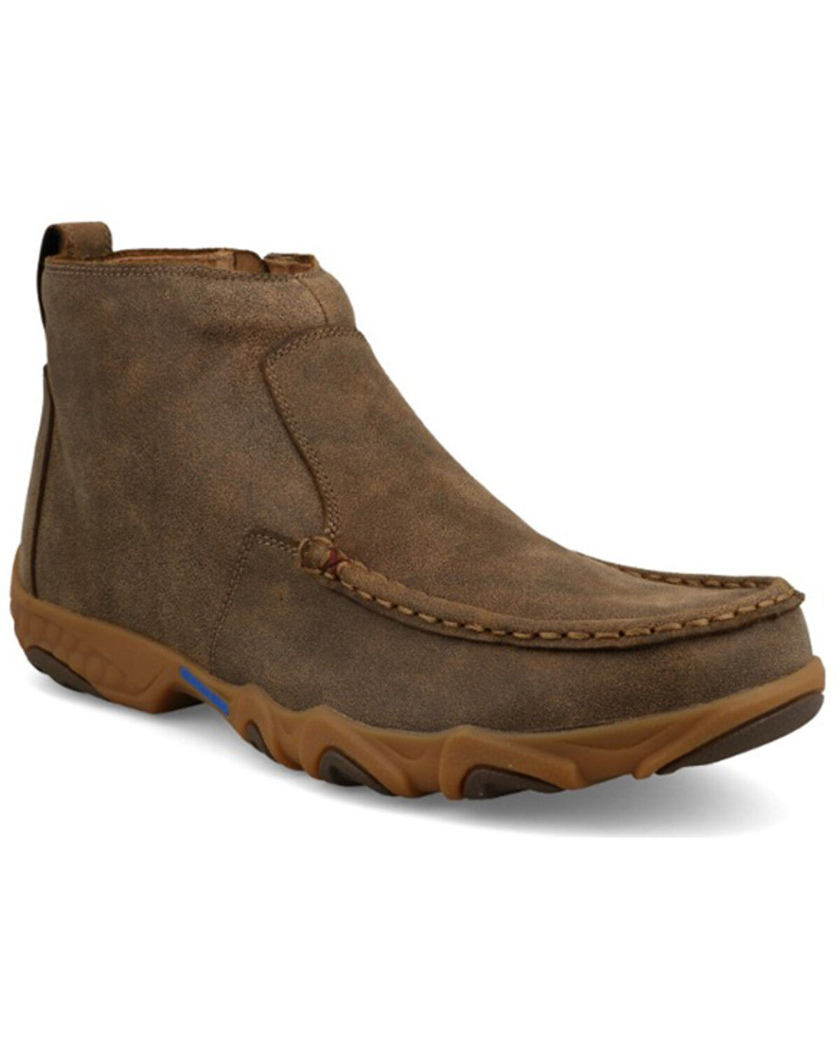 Image #1 - Twisted X Men's 4" Chelsea Driving Mocs, Brown, hi-res