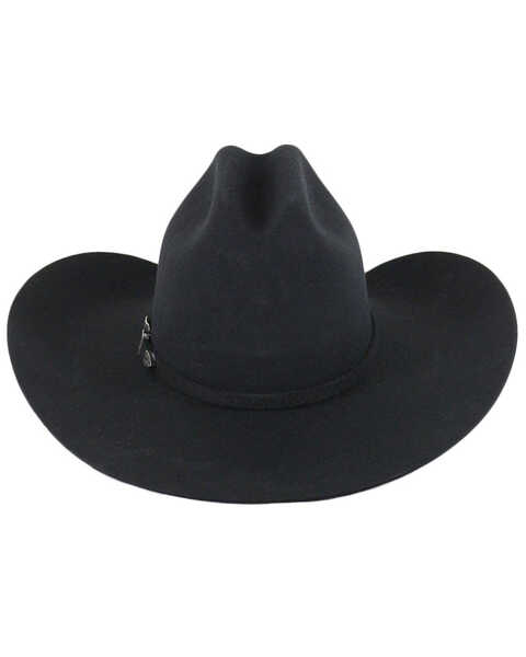 Cody James Men's Denton Pro Rodeo 3X Felt Cowboy Hat, Black, hi-res