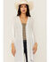 Image #2 - Shyanne Women's Crochet Fringe Kimono, Cream, hi-res