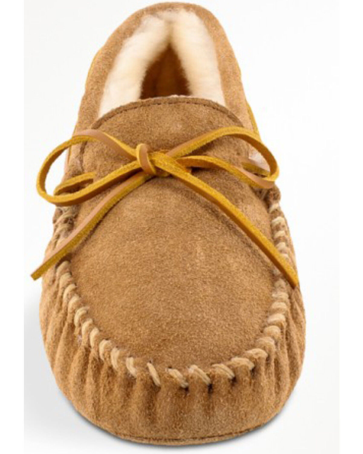 minnetonka men's sheepskin softsole moccasins