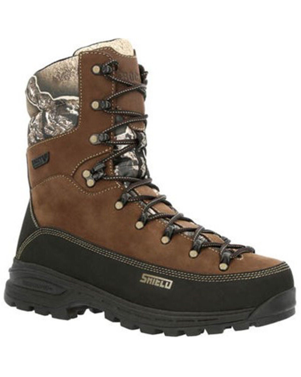Rocky Men's MTN Stalker Pro Waterproof Hiking Boots - Soft Toe, Camouflage, hi-res