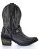 Image #2 - Corral Women's Studded Harness & Concho Western Boots - Round Toe, , hi-res
