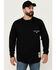 Image #2 - Cody James Men's FR Graphic Long Sleeve Graphic Work T-Shirt, Black, hi-res