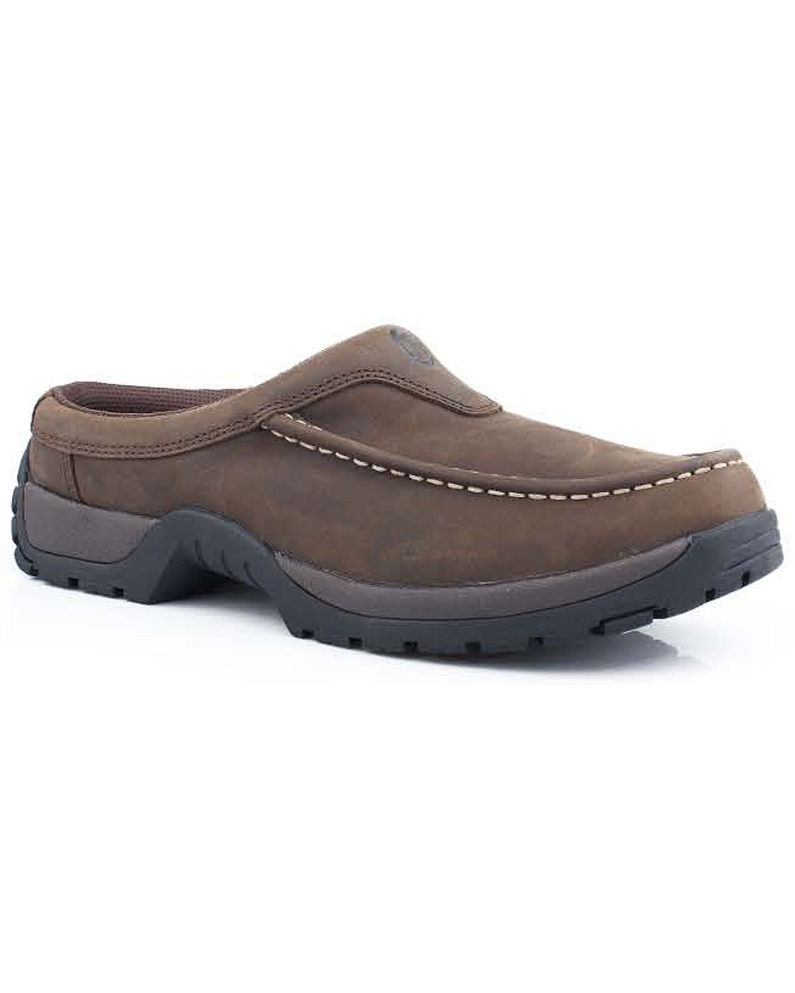 Mens slip on shoes open back online