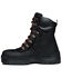 Image #3 - Xena Workwear Women's 8" Horizon Work Boots - Alloy Toe, Black, hi-res