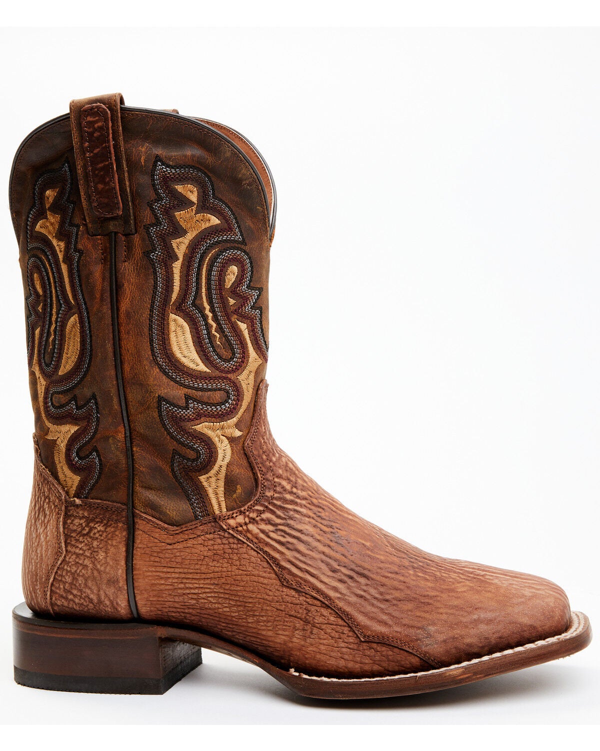 Dan Post Men's Shark Suede Coganc Exotic Western Boots - Broad Square