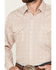 Image #2 - Ely Walker Men's Medallion Print Long Sleeve Pearl Snap Western Shirt, Beige/khaki, hi-res