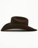 Image #3 - Stetson 6X Skyline Felt Cowboy Hat, Chocolate, hi-res
