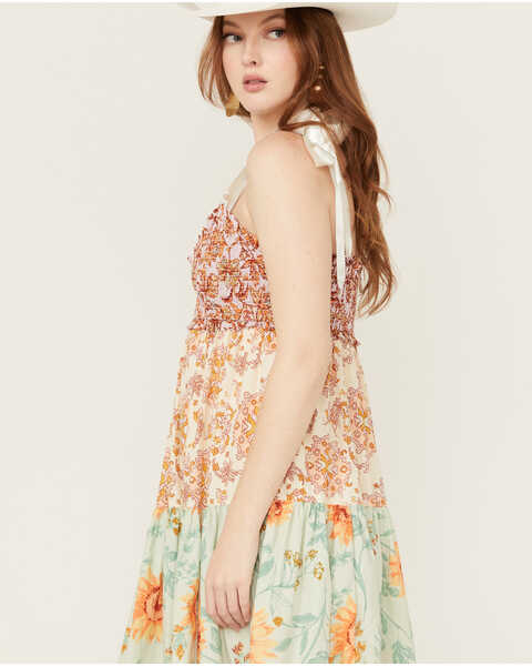Image #3 - Free People Women's Bluebell Maxi Dress , Blue, hi-res