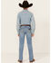 Image #3 - Wrangler Retro Boys' Applewood Medium Wash Slim Straight Stretch Denim Jeans , Medium Wash, hi-res