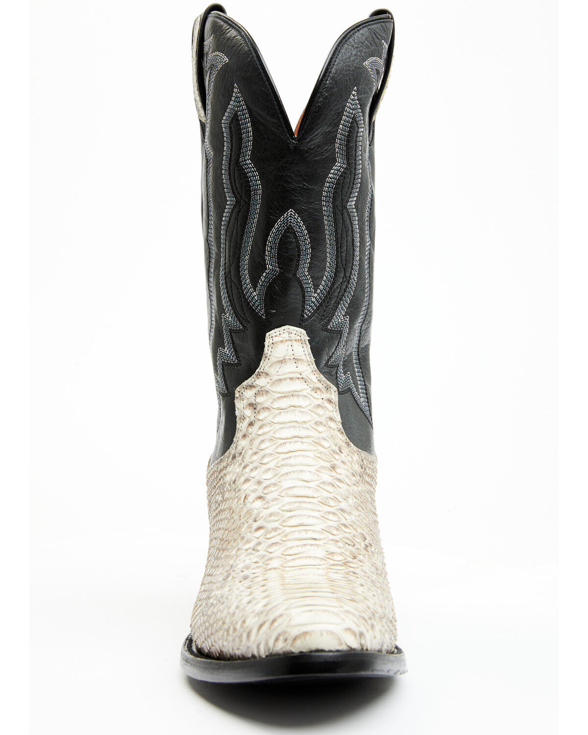 Image #4 - Dan Post Men's 12" Exotic Python Western Boots - Medium Toe, , hi-res