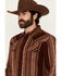 Image #2 - Moonshine Spirit Men's Whiskey Tango Striped Long Sleeve Snap Western Shirt, Burgundy, hi-res