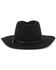 Cody James Men's Sedona Wool Felt Hat, Black, hi-res