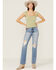 Free People Women's Love Letter Cami, Sage, hi-res