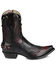 Image #2 - Corral Men's Overlay Short Western Boots - Snip Toe, Black, hi-res