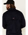 Image #5 - Ariat Men's FR Solid Vent Long Sleeve Button Down Work Shirt, Navy, hi-res