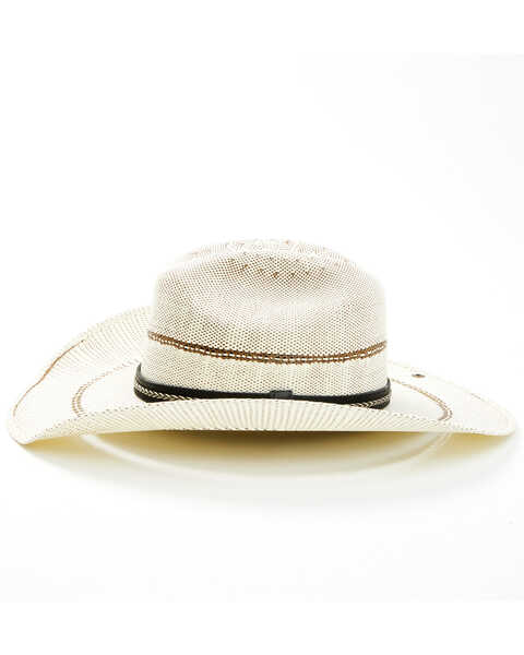 Image #3 - Peter Grimm Kemosabe Straw Cowboy Hat, White, hi-res