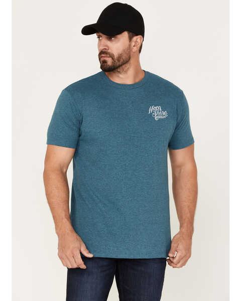 Image #1 - Moonshine Spirit Men's Freedom Proof Short Sleeve Graphic T-Shirt, Royal Blue, hi-res