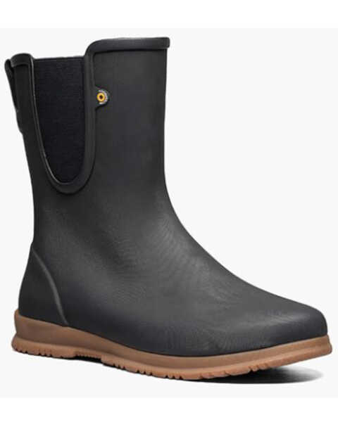 Bogs Women's Sweetpea Tall Rain Boots - Soft Toe, Black, hi-res