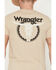 Image #4 - Wrangler Men's Boot Barn Exclusive Steerhead Short Sleeve Graphic T-Shirt, Off White, hi-res