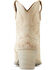 Image #3 - Ariat Women's Chandler Suede Western Booties - Snip Toe, White, hi-res