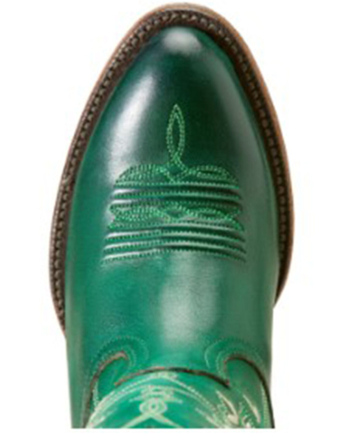 Image #4 - Ariat Women's Desert Holly Western Boots - Round Toe, Green, hi-res