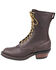 White's Boots Men's Mule Packer 10" Lace-Up Work Boots - Round Toe, Brown, hi-res