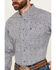 Ariat Men's Oliver Print Long Sleeve Button-Down Western Shirt, Navy, hi-res