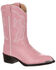 Image #1 - Durango Little Girls' Pink Western Boots - Round Toe, , hi-res