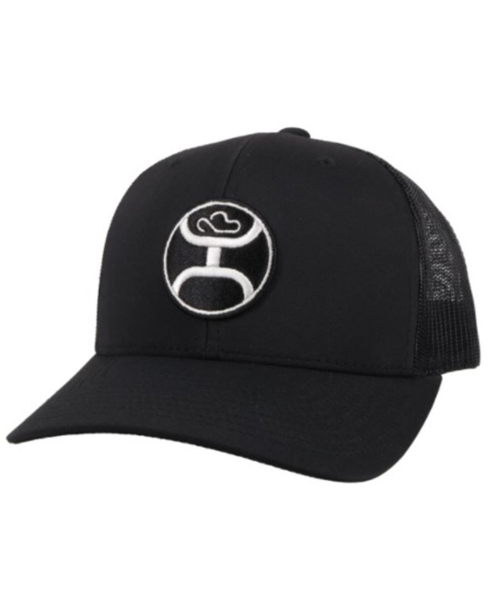 Image #1 - Hooey Men's Primo Logo Trucker Cap, Black, hi-res