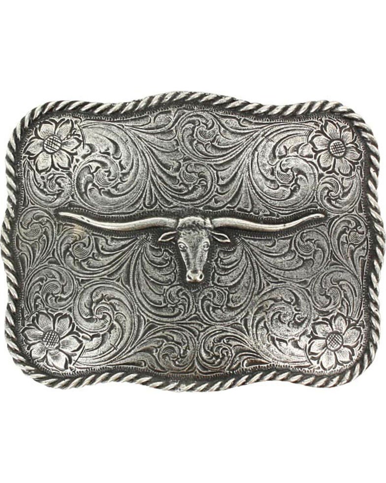 Cody James Men's Texas Longhorn Belt Buckle Sheplers