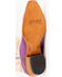 Image #7 - Ferrini Women's Candy Western Boots - Snip Toe, Purple, hi-res