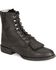 Image #1 - Ariat Women's 6" Lace-Up Heritage II Lacer Boots - Soft Toe, Black, hi-res