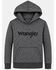 Image #1 - Wrangler Toddler Boys' Logo Hooded Sweatshirt, Grey, hi-res