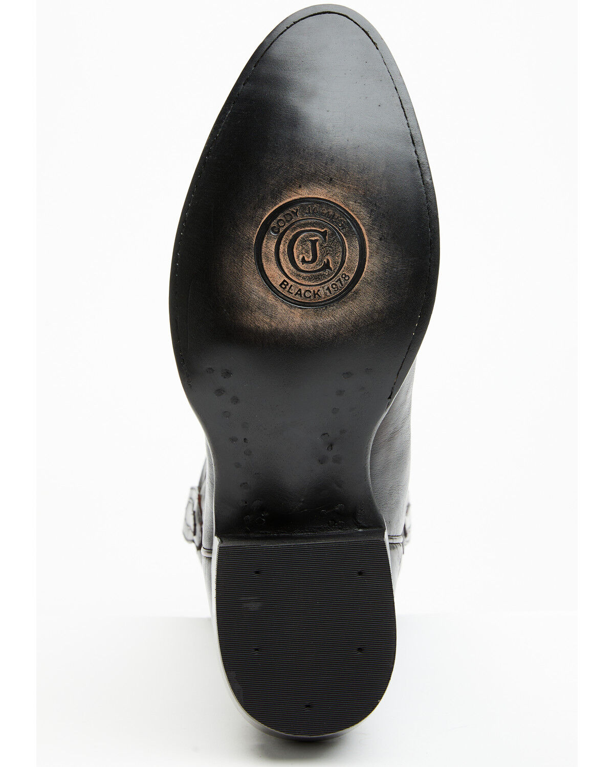 Image #7 - Cody James Black 1978® Men's Chapman Western Boots - Round Toe, Black Cherry, hi-res