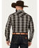 Image #4 - Rock & Roll Denim Men's Southwestern Print Long Sleeve Snap Stretch Western Shirt, Black, hi-res
