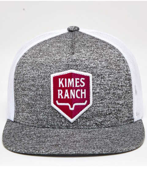 Image #3 - Kimes Ranch Men's Black Jack Logo Mesh Back Trucker Cap, Ash, hi-res