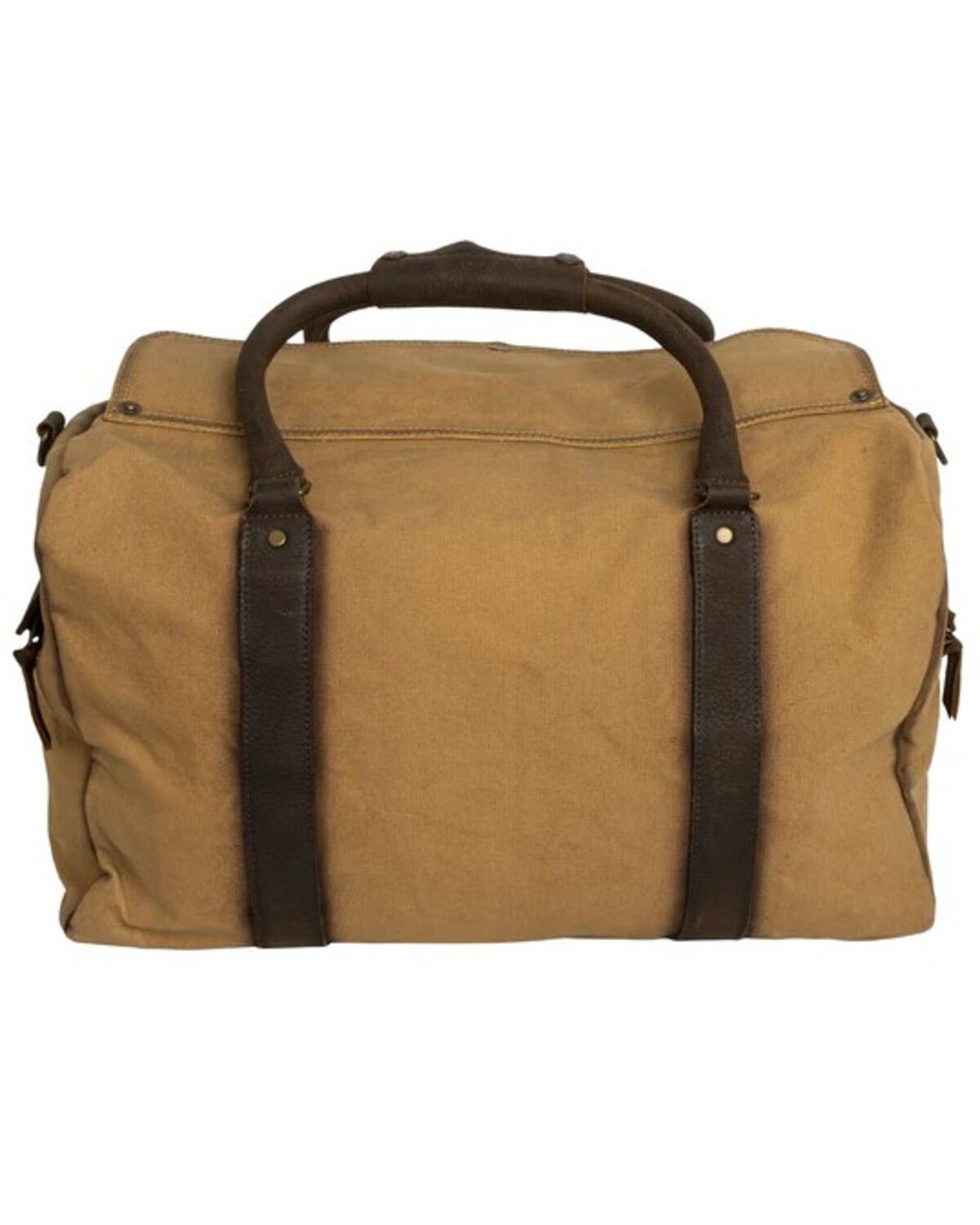 Image #3 - STS Ranchwear by Carroll Buffalo Creek Small Leather Duffle Bag, Tan, hi-res