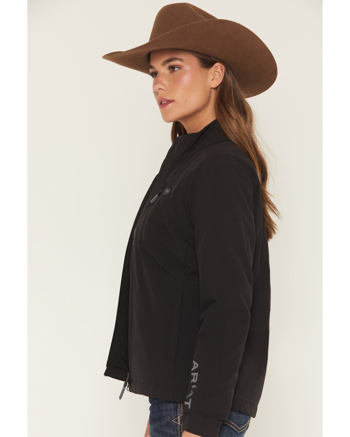 Image #2 - Ariat Women's Rion StretchShell Insulated Jacket, Black, hi-res