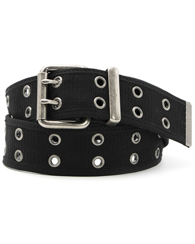 Hawx Men's Heavy-Duty Double Prong Work Belt , Black, hi-res