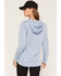 Image #4 - Ariat Women's Rebar Sunblocker Hooded Long Sleeve T-Shirt, Blue, hi-res