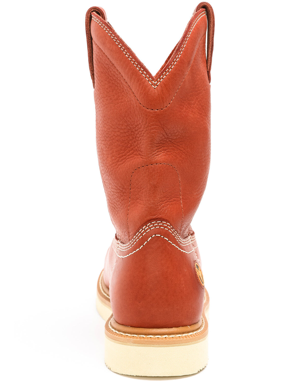 Image #3 - Hawx Men's 10" Grade Work Boots - Soft Toe, Red, hi-res