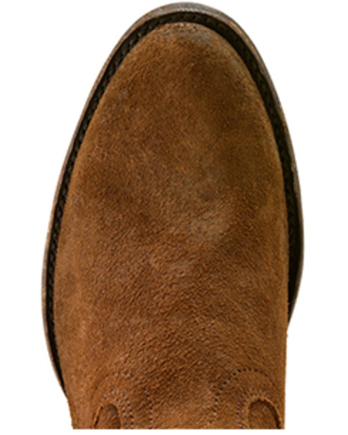 Image #4 - Ariat Women's Marysville Suede Western Boots - Round Toe, Brown, hi-res