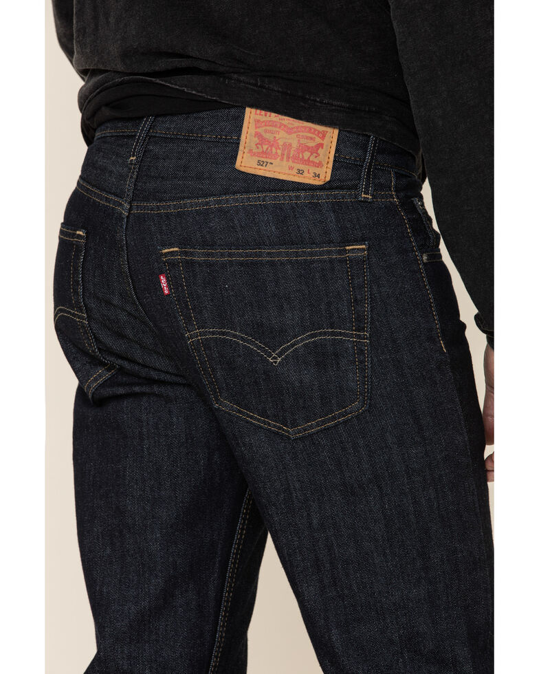 levis 527 indigo black