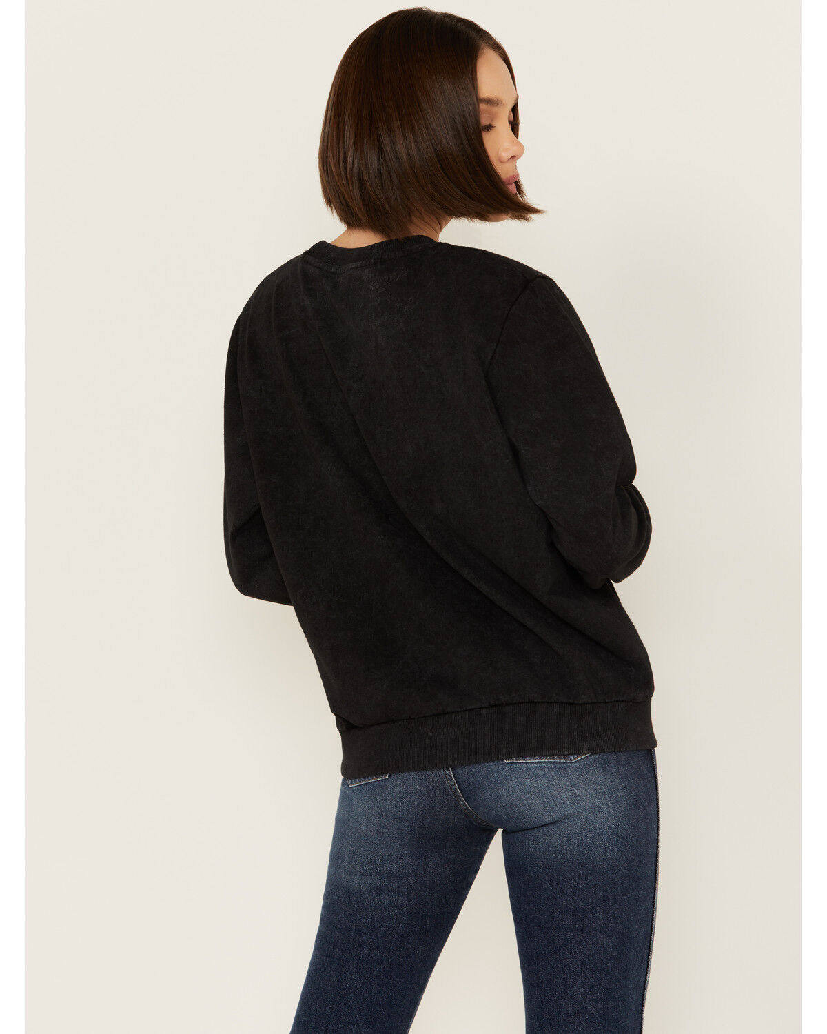 Image #4 - Modelo Women's Day Of The Dead Crewneck Sweatshirt, Black, hi-res