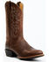 Brothers & Sons Men's British Tan Xero Gravity Performance Leather Western Boots - Round Toe , Tan, hi-res
