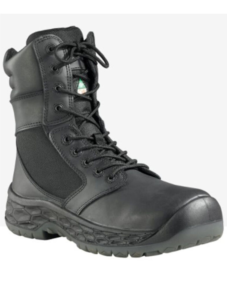 Baffin Men's Ops Waterproof Work Boots - Steel Toe, Black, hi-res